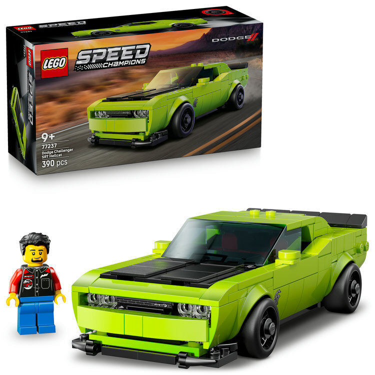 LEGO Speed Champions Dodge Challenger Srt Hellcat Sports Car - 77237 