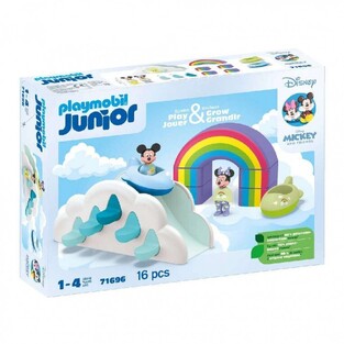 Playmobil Junior Disney Mickey & Friends Διασκέδαση Στα Σύννεφα Mε Tον Μίκυ Kαι Τη Μίνι Μάους - 71696