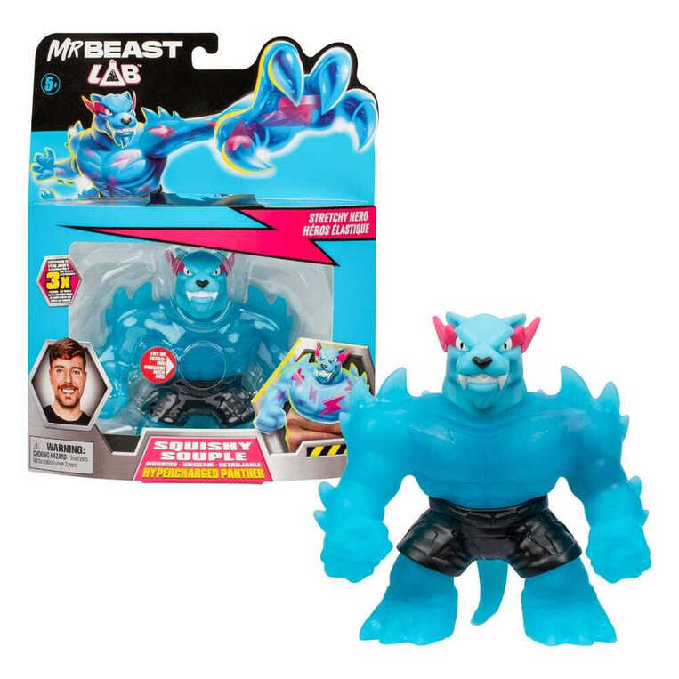 Mr. Beast Lab: Stretchy Hero - Squishy Hypercharged Panther - GP24736