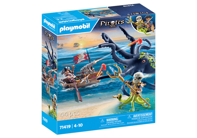 Playmobil Pirates Μάχη με το Γιγάντιο Χταπόδι - 71419