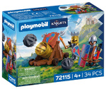 Playmobil Knights Λεοντοκαρδοι Ιπποτες Με Κανονι - 72115