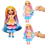 Kούκλα Raibow High Set Watercolor & Create Tie Dye (Καφέ Μάτια) - 507598EUC
