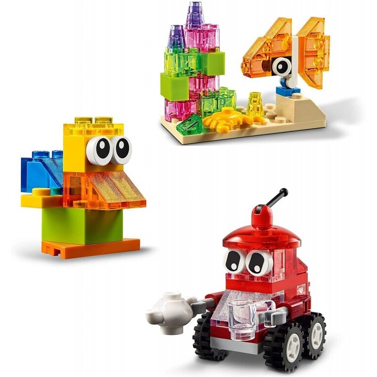 LEGO Classic - Δημιουργικά Διαφανή Τουβλάκια - 11013 