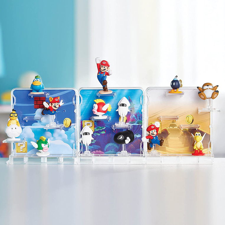 Super Mario Balancing Game Plus 6pcs - Παιχνίδι Ισορροπίας 6τμχ - SM7392