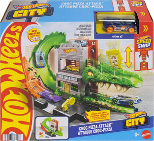 Hot Wheels City Croc Pizza Attack - JHL93