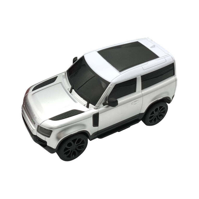 Τηλεκατευθυνόμενο Land Rover Defender 90 1:24 Ασημί - 29824M