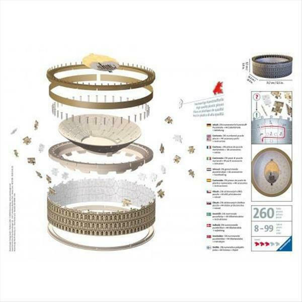 3D Puzzle Maxi 216 τεμ. Το Κολοσσαίο - 05-12578