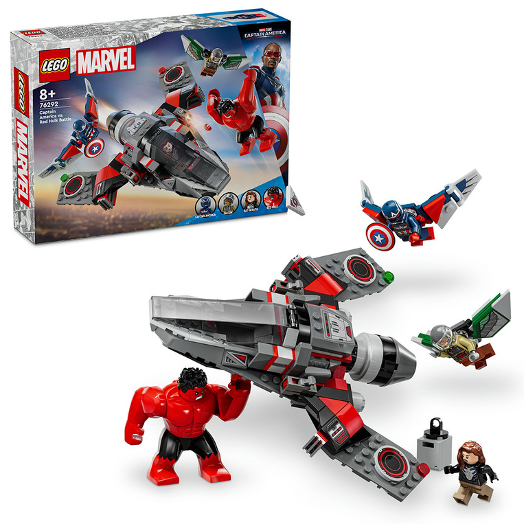 Captain America Vs Red Hulk Battle 
