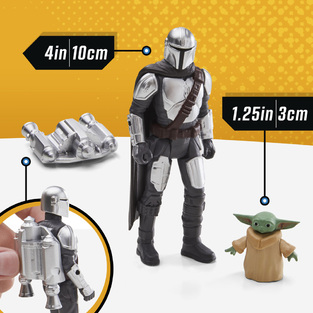 Star Wars Epic Hero Series The Mandalorians N-1 Starfighter - F9950
