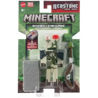 Minecraft - Biome Builds 8cm Figure - Redstone Charged Bogged - JJR87