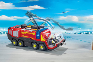 Playmobil City Action Πυροσβεστικό Όχημα Με Φώτα, Ήχο Και Κανόνι - 71371