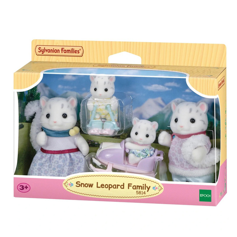 Sylvanian Families Snow Leopard Family - SF5814