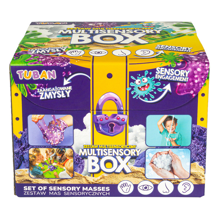 Tuban Σετ Slime Multisensory Box & Αισθητηριακών Υλικών - TU3832