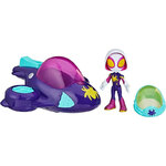 Spidey and His Amazing Friends Ghost-Spider with Glide Spinner - F7254