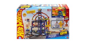 Hot Wheels City Mega Loop Garage Playset - JBM74