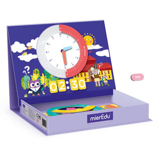 Mier Edu Μαγνητικό Εκπαιδευτικό Παιχνίδι Time Learning - GRAF00139