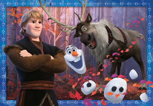 Ravensburger Disney Frozen II Παζλ 2X24 Τεμ. Ψυχρά Και Ανάποδα - 05-05010