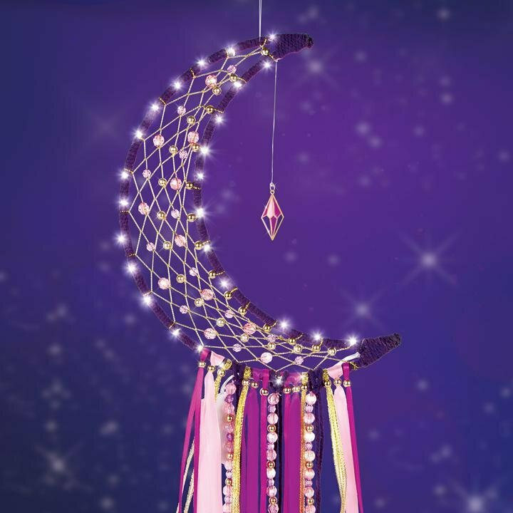 Make It Real Decor Lunar Dream Catcher With Lights - FK1417