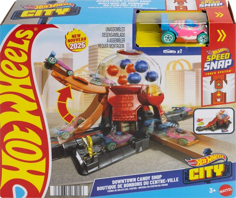 Hot Wheels City - Downtown Candy Shop - JBM62