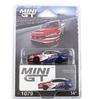 Mini GT 1:64 Honda Civic Type-R 2024 Pace Car HRC - MGT01079BL