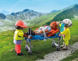 Playmobil Ελικόπτερο Πρώτων Βοηθειών - 71203