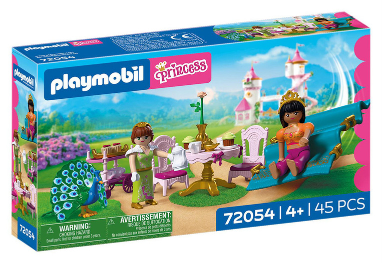 Playmobil Princess Βασιλική Τραπεζαρία και Πριγκίπισσα με Μαγικό Χαλί - 72054