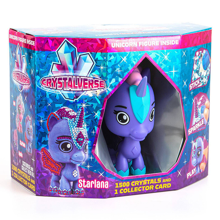 Crystalverse Classic Starlana Unicorn Figure - CV-003