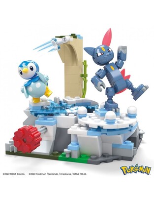 Mega Bloks Pokemon Piplup και Sneasel's στο Χιόνι (183τεμ.) - HKT20