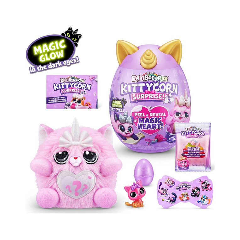 Rainbocorns Αυγό Kittycorn Series 2 - 1Τμχ Tυχαία Επιλογή - 11809279