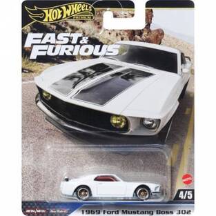 Hot Wheels Premium Fast & Furious 1969 Ford Mustang Boss - HYP71