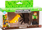 Minecraft 3 Toppeez 3D Figures 6cm in Window Box - Διάφορα Σχέδια - MNC10000