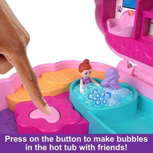 Polly Pocket Groom And Glam Poodle Compact - HKV35