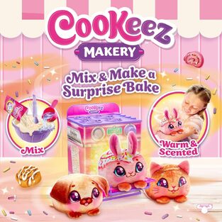Cookeez Makery Ροζ Μαγικό Φουρνάκι Με Ζωάκι Έκπληξη - GP23502