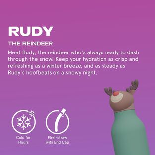 Asobu Bestie Bottle Ανοξείδωτο Μπουκάλι Θερμός 460ml Reindeer - GRAF05482