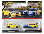 Hot Wheels Car Culture 99 Honda Civic Type R (EK9) & Honda Civic Type R - JBL00