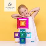 Connetix Magnetic Tiles Bright Portal Pack 48 Pieces - CT-B-00048-PP