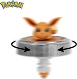 Pokemon Battle Spinning Top and Poke Ball Launcher Eevee - PKW4399