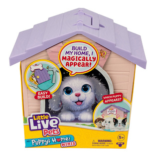 Little Live Pets My Puppy’s Home Mini Playset – Μωβ Σπιτάκι Mε Κουταβάκι Έκπληξη - LLP26617