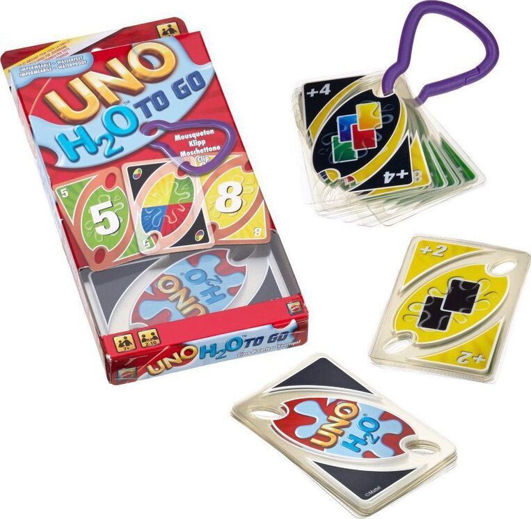 Uno H2o To Go Επιτραπέζιο Παιχνίδι Καρτών - P1703