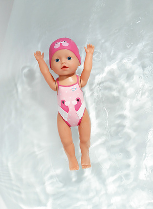 Baby Born Κούκλα Κολυμβήτρια 30Cm  - 835302-116222