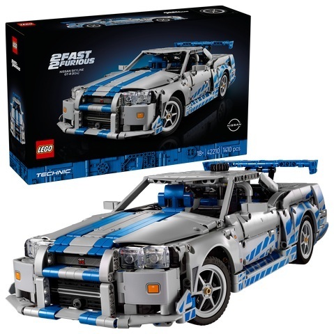 LEGO Technic 2 Fast 2 Furious Nissan Skyline Gt-R (R34) - 42210