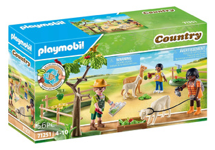 Playmobil Βόλτα Στην Εξοχή Με Τα Αλπακά - 71251