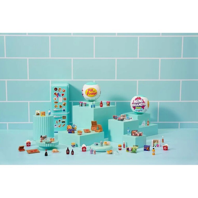 Mini Brands - Fill The Fridge Playset - T-ZUR-77673