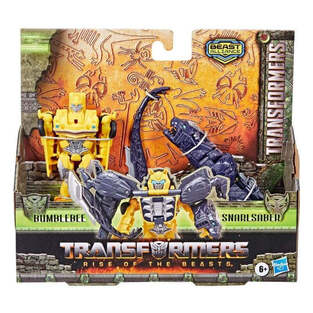 Transformers Movie 7 Rise of the Beasts Alliance Beast Combiner 2-Pack Bumblebee Snarlsaber - F4617/F3898