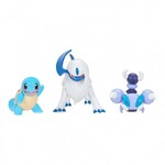 Pokemon 3 Battle Figures Pack Squirtle, Skorupi & Absol - PKW4096