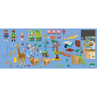 Playmobil Animals And Friends Ζωολογικό Πάρκο Με Δραστηριότητες - 72070