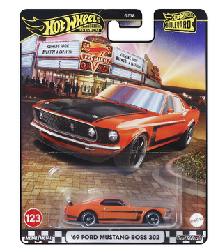 HW Premium '69 Ford Mustang Boss 302 - JBL20