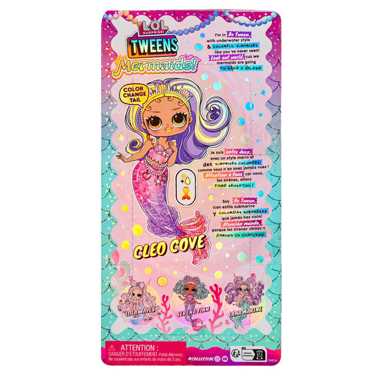 L.O.L. Surprise Tweens Κούκλα Γοργόνα - Cleo Cove - 510437EUC