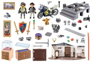 Playmobil City Action Χριστουγεννιάτικο Ημερολόγιο - Ληστεία Στο Μουσείο -  71347