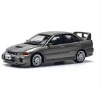 Pop Race #327: Mitsubishi Lancer Evolution IV - Dark Grey - PR640327
